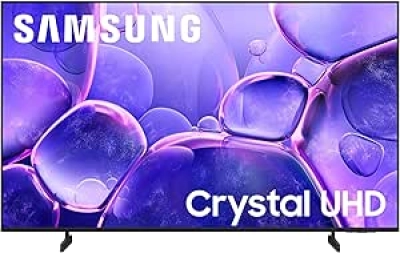 Samsung 55" Crystal UHD U8000F 4K Smart TV 2025 - Design Premium & Knox Security