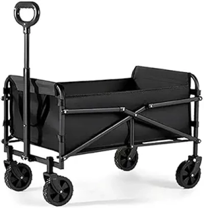 Chariot Pliable 220 kg - Chariot de Camping et Plage Tout-Terrain