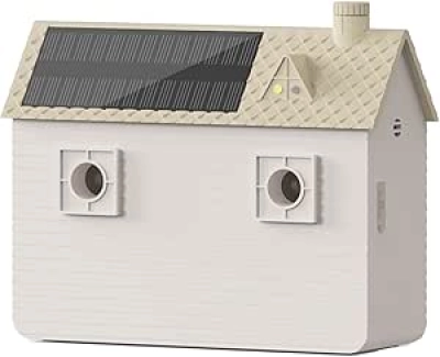 Appareil Anti-Aboiement Ultrasonique Solar & USB-C | 50m | Chiens Intérieur/Extérieur
