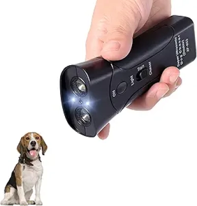 Appareil Anti-Aboiement Ultrasonique pour Chien - Dressage et Dissuasion 33m