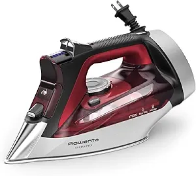 Fer à Repasser Rowenta Focus Excellence 1750W - Semelle Inox, 400 Trous Vapeur