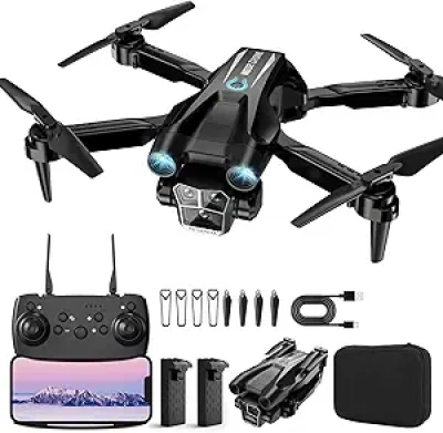 Drone Caméra 1080P HD - Mini Drone Pliable pour Débutants et Enfants