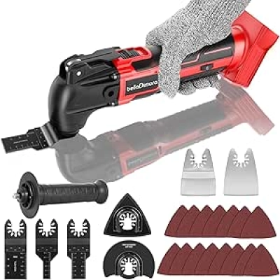 Outil Multifonction Oscillant Sans Fil Compatible Batterie Milwaukee 18V