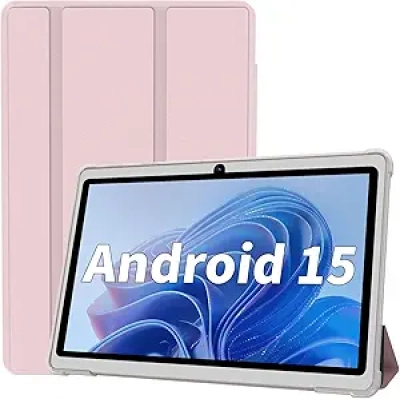 Tablette Android 15 7 pouces - 9GB RAM, 32GB ROM, WiFi 5G, Étui protection