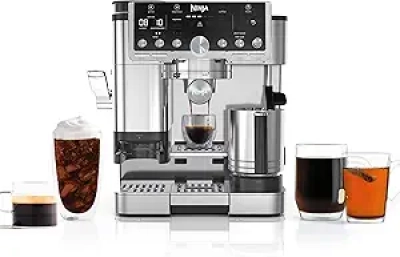 Machine à Café Ninja Luxe Pro Series ES701 - Expresso, Café Filtre, Cold Brew