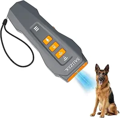 Dresseur Ultrasonique pour Chien G2 | Anti-Aboiement 3-en-1
