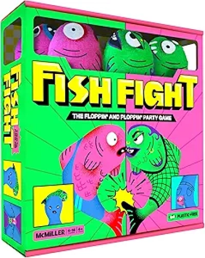 Fish Fight - Jeu de Société Amusant pour Famille | Jeux Intérieur Extérieur