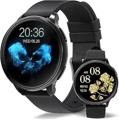 Montre Connectée Femme Homme Fitness Tracker 100+ Sports - IP68 Waterproof
