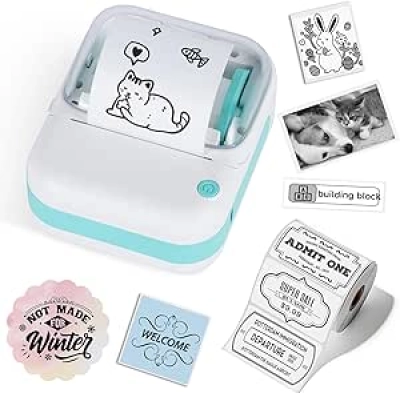 Imprimante Étiquettes Thermique Bluetooth B3 - Portable sans Encre pour Maison et Bureau
