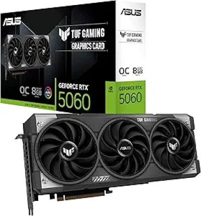 ASUS TUF Gaming RTX 5060 8GB - Carte Graphique PCIe 5.0 Haute Performance
