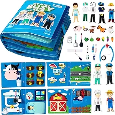 Livre Montessori 20 Activités - Jouet Éducatif Enfant 3+ Ans