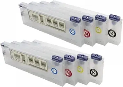 Cartouches d'encre rechargeables 220ml compatibles Roland Mimaki Mutoh DX5