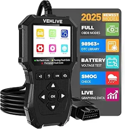 Scanner OBD2 Diagnostic Auto - Lecteur Code Moteur avec Testeur Batterie