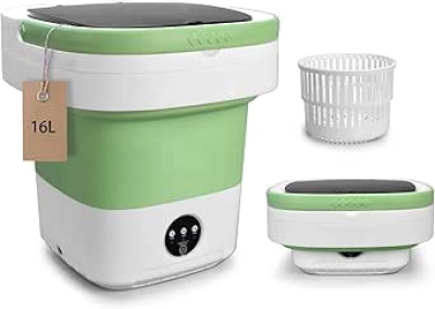 Mini Lave-linge Portable Pliable 3 Modes - Petite Laveuse Compacte