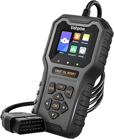 Lecteur OBD2 Professionnel avec Écran Couleur - Diagnostic Moteur et Réinitialisation Voyants