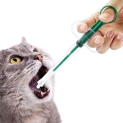 Distributeur de Médicaments pour Chat et Chien - Pistolet à Comprimés Efficace