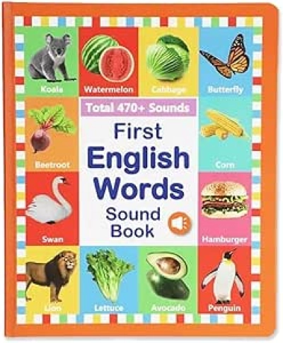 Livre Sonore Anglais Enfant 470+ Mots - Apprentissage Interactif 3-6 Ans