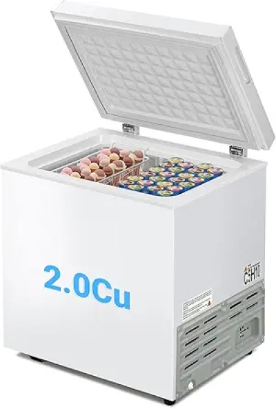 Congélateur Compact 57L - Mini Freezer 7 Températures | Silencieux & Économe