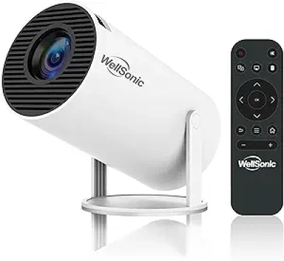 Mini Projecteur 4K Portable WiFi6 - 200 Ansi Extérieur & Maison