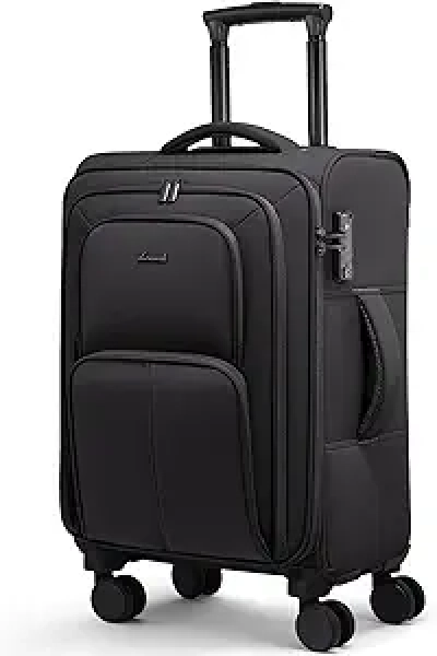Valise Cabine LOVEVOOK 22 pouces Approuvée Compagnies Aériennes - Légère & Sécurisée