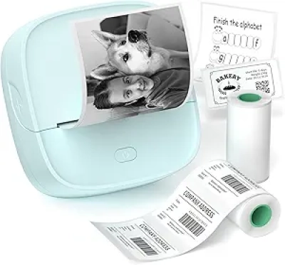 Imprimante Thermique Portable JD-23 - Mini Printer Bluetooth Sans Encre
