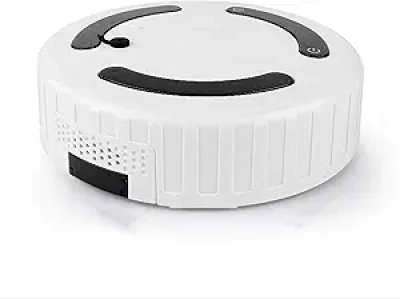 Robot Aspirateur et Serpillère 3-en-1 Ultra Slim - Aspiration Puissante Poils d'Animaux
