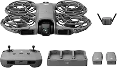 DJI Neo 2 Fly More Combo - Drone 4K avec Télécommande RC-N3 et 3 Batteries