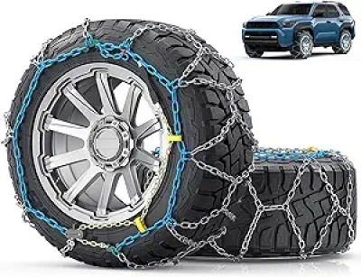 Chaînes à Neige Easy Install 235-275 - Pneus 4x4 et SUV | Traction Renforcée