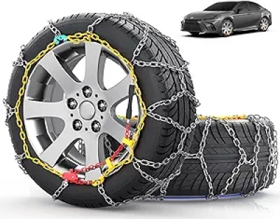 Chaînes à Neige Easy Install KN120 - Montage Rapide pour Voitures 215-265