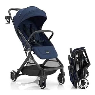 Poussette Compacte Légère avec Pliage Une Main - UPF50+ Waterproof