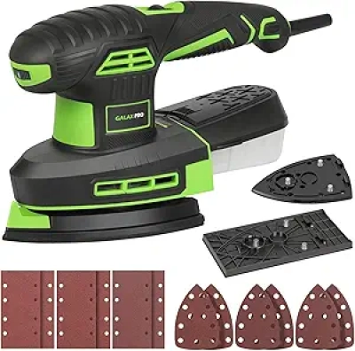 Ponceuse électrique GALAX PRO 250W 2-en-1 - Ponceuse vibrante et triangulaire