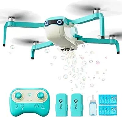 Holy Stone HS320 Drone Bulles pour Enfants - Machine à Bulles Volante