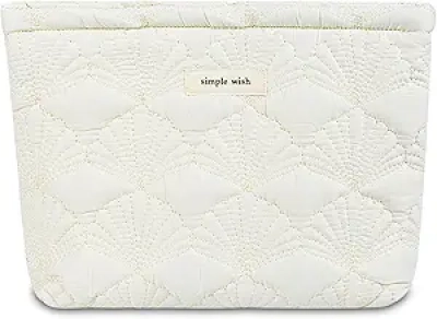 Trousse de Maquillage Matelassée Coquette - Organiseur de Voyage Femme