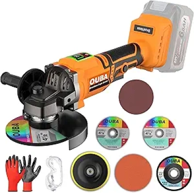 Meuleuse d'Angle Sans Fil 20V Dewalt - Moteur Brushless 9500 RPM + 22 Accessoires