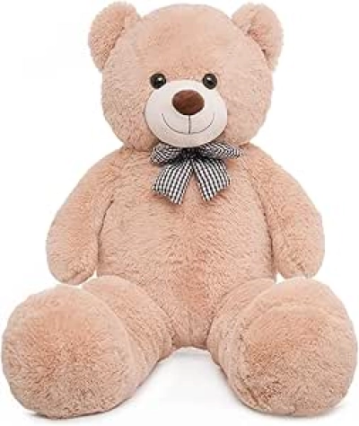 Peluche Géante Ourson 120cm - Nounours XXL Ultra Doux Cadeau