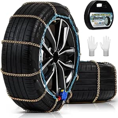 Chaînes à Neige Automatiques - Installation 1 Min - Universel SUV & Camion