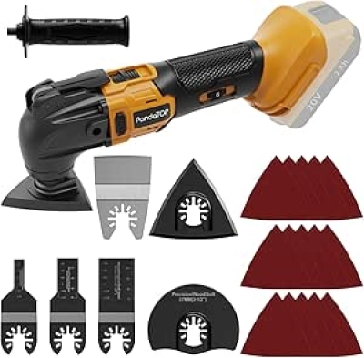Outil Multifonction Oscillant 20V DW - Brushless 6 Vitesses + 22 Accessoires