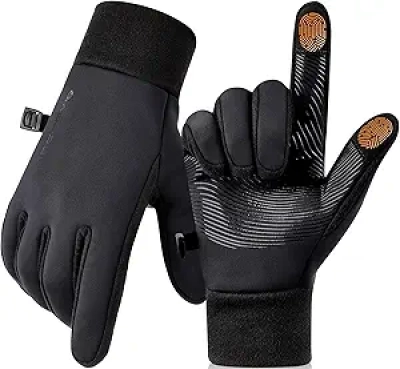 Gants Hiver Tactiles Coupe-Vent Homme Femme - Chauds & Antidérapants