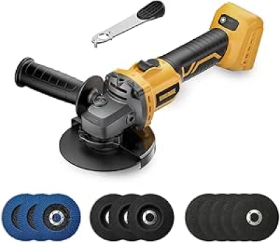 Meuleuse d'angle sans fil Brushless 20V compatible DEWALT - 6 vitesses