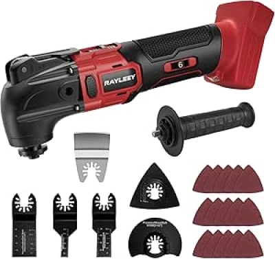Outil Multifonction Oscillant Sans Fil Compatible MILWAUKEE 18V - Moteur Brushless