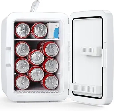 Mini Frigo 10L Antarctic Star - Portable AC/DC pour Chambre, Bureau et Cosmétiques