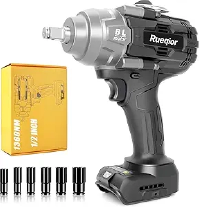 Clé à Choc Brushless 1/2" 1360N.m Compatible DeWalt 20V MAX - Sans Batterie