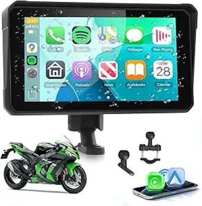 GPS Moto 6 Pouces CarPlay Wireless - Navigation Imperméable IP68