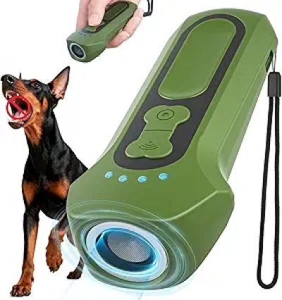 Appareil Anti-Aboiement Ultrasonique pour Chien - Dressage sans Danger 65m