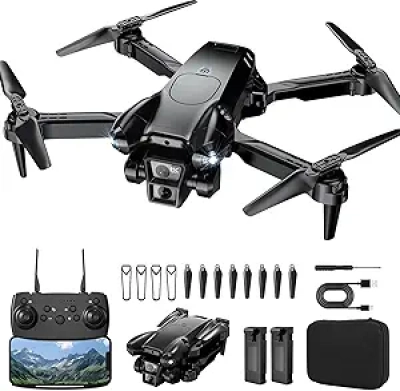 Drone Caméra 1080P HD Pliable - Quadcopter pour Débutants et Enfants