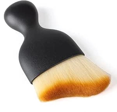 Brosse de Détailing Auto Poils Doux - Nettoyage Intérieur sans Rayures
