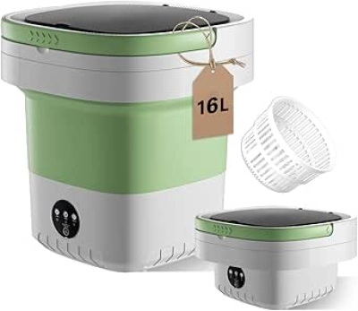 Mini Lave-linge Portable 16L - Machine à Laver Pliable pour Vêtements Délicats
