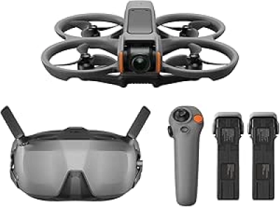 DJI Avata 2 Fly Smart Combo - Drone FPV 4K avec Lunettes N3 et 3 Batteries