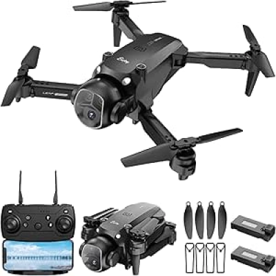 Drone FPV Caméra 1080P HD - Quadcopter Pliable pour Adultes et Débutants