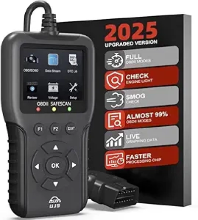 Lecteur de Codes OBD2 Universel - 45000+ Codes Défaut, Diagnostic Complet